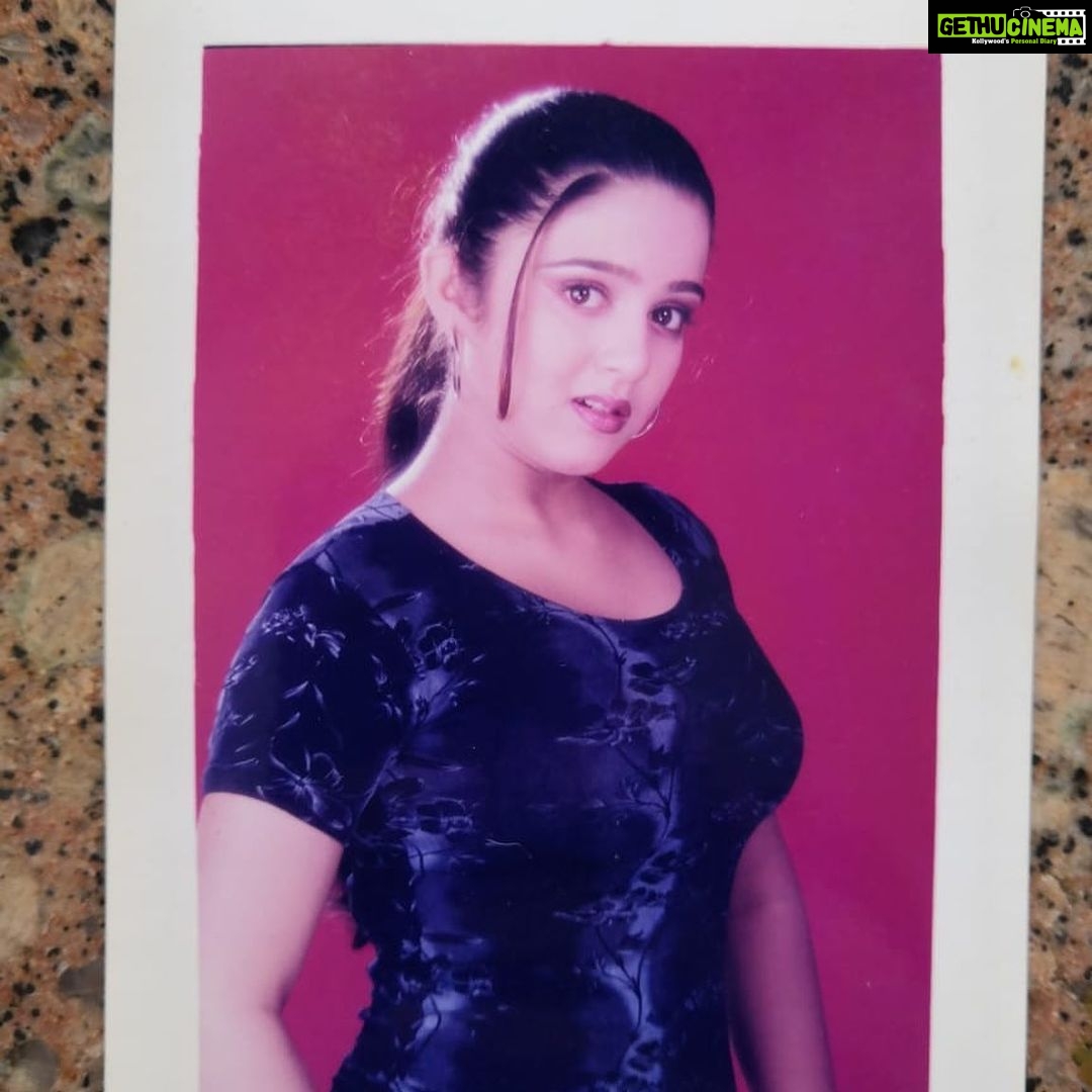 Charmy Kaur Instagram - Look Wat I came across 😂😂 my very 1st #photoshoot when I was 13 n struggling to make it in industry .... 😂😂😂 #feeling #nostalgic .. but yeah all those dreams I had in my eyes tat time , came true 😍 #grateful 🙏🏻🙏🏻🙏🏻
