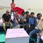 Charmy Kaur Instagram - While we shoot under scorching sun just 46 degrees 🔥 .. shooting craziness n madness goes on 😁 #ismartshankar in #varanasi @purijagannadh @puriconnects #PCfilm Varanasi U.P India