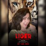 Charmy Kaur Instagram - #AagLagaDenge #LigerFirstGlimpse Tomorrow at 10.03 AM 🤙 #Liger Introducing- The #Liger Filter 🦁🔀🐯🤳 👉🏻bit.ly/LIGER_Filter Show Ur Excitement! @TheDeverakonda @MikeTyson #PuriJagannadh @karanjohar @ananyapanday @charmmekaur @apoorva1972 @vish_666 @meramyakrishnan @ronitboseroy @dharmamovies @puriconnects @sonymusicindia.