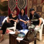 Charmy Kaur Instagram - Friends r the best.. spending time together on sets of #ismartshankar 😘😘 friends with loooooooots of benefits 😝😝😝 @karencamposbhatia #fariyal 🤗 HYyderabad