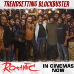 Charmy Kaur Instagram – We wholeheartedly thank OUR ‘Ustaad iSMART Shankar’
@ram_pothineni for making our #Romantic so special & surprising the fans with his Energetic Cameo!😍

#TrendsettingBlockbuster 🔥

@actorakashpuri @ketikasharma @meramyakrishnan 
#PuriJagannadh 
@anil.paduri @sunilkashyapwav
@vish_666 @junaid.editor  @jonnyshaikartdirector @uttejartiste @meesunaina @deviyyani @temper_vamsi @raviawana @nareshkancharana @naveenneni
@puriconnects #PCfilm @haashtagmedia @ursvamsishekar