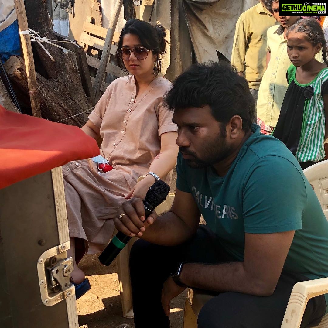 Charmy Kaur Instagram - Shuffling between both shooting locations 😁 #ismartshankar and #romantic 😍 #PCfilm #producer #entrepreneur @purijagannadh @puriconnects @ram_pothineni @nidhhiagerwal @anil.paduri Hyderabad