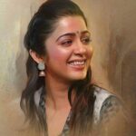 Charmy Kaur Instagram - Whoever painted this , did it with pure love 💖 thank u 😘 Blessed to hv u all with so much love for me ❤️ #fanmade #lovefromfans #neverending 😍🥰 Hyderabad