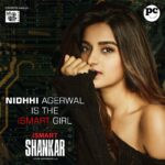 Charmy Kaur Instagram - Welcome to the #ismart #PC family 😘😍🤗 our #ismartgirl @nidhhiagerwal 😉 Let’s rock #ismartshankar @ram_pothineni @purijagannadh @puriconnects #PCfilm