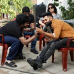 Charmy Kaur Instagram - On set bondings 😍 #ismartshankar @purijagannadh @ram_pothineni @puriconnects @anil.paduri #PCfilm