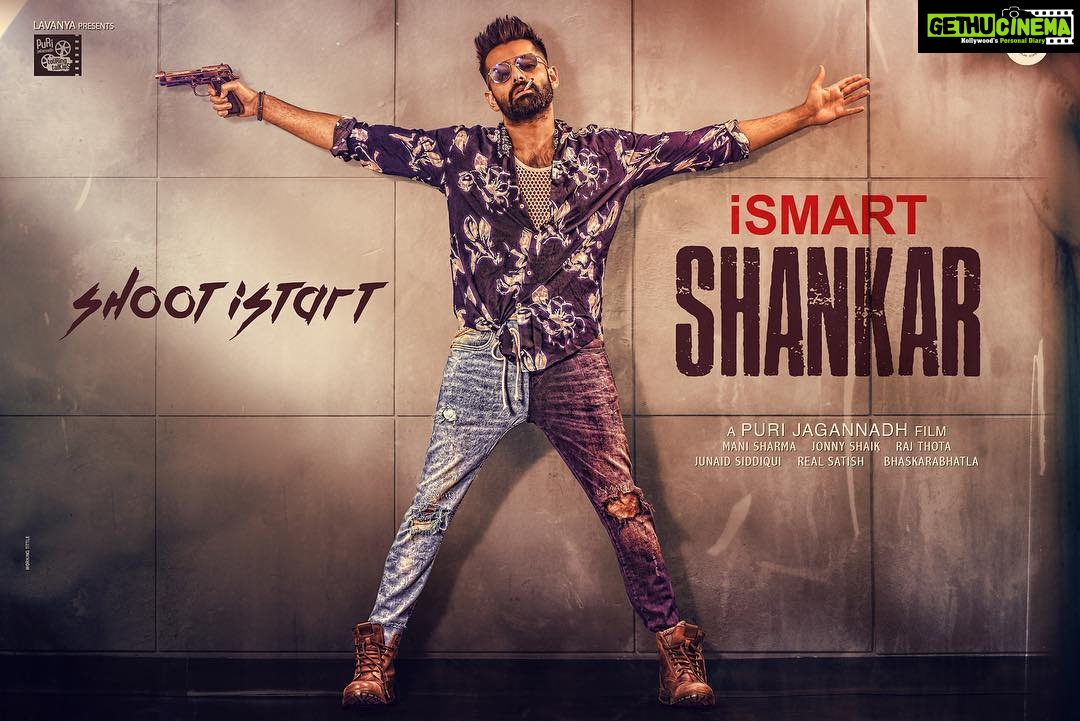 Charmy Kaur Instagram - Shoot istart 😉 #ismartshankar Massive schedule begins from today .. aiming for May release 💪🏻 @ram_pothineni @purijagannadh @puriconnects #PCfilm
