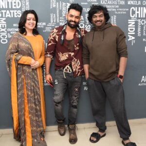 Charmy Kaur Instagram - To new beginnings #ismartshankar muhurutam.. 😍😍😍 @purijagannadh @ram_pothineni @puriconnects #PCfilm Puri Connects