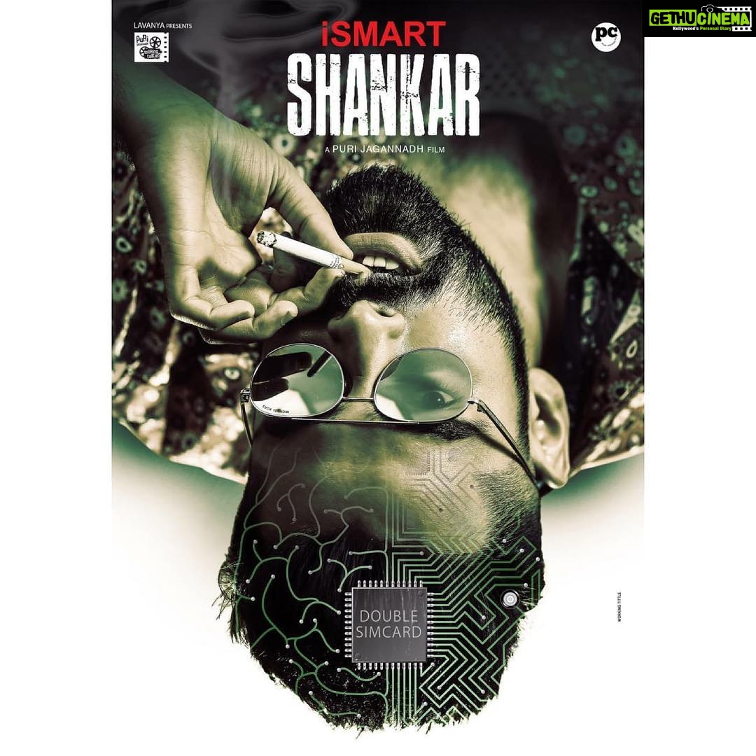 Charmy Kaur Instagram - Soooo proud to b producing this high voltage film #ismartshankar .. hope u like the motion poster 😘 #RaPo17 #puri35 #PCfilm @purijagannadh @ram_pothineni @puriconnects