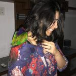 Charmy Kaur Instagram - When u tickle me 😜 #petsofinstagram #mithu #love #birds #pc @puriconnects @purijagannadh