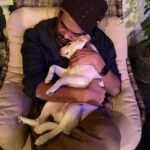 Charmy Kaur Instagram - #happybirthday baby boy #darling .. it’s been 2 years already .. u r n u will b our fav darling puppy always 😘😘😘 #puppy #petsofinstagram #PC @puriconnects @purijagannadh