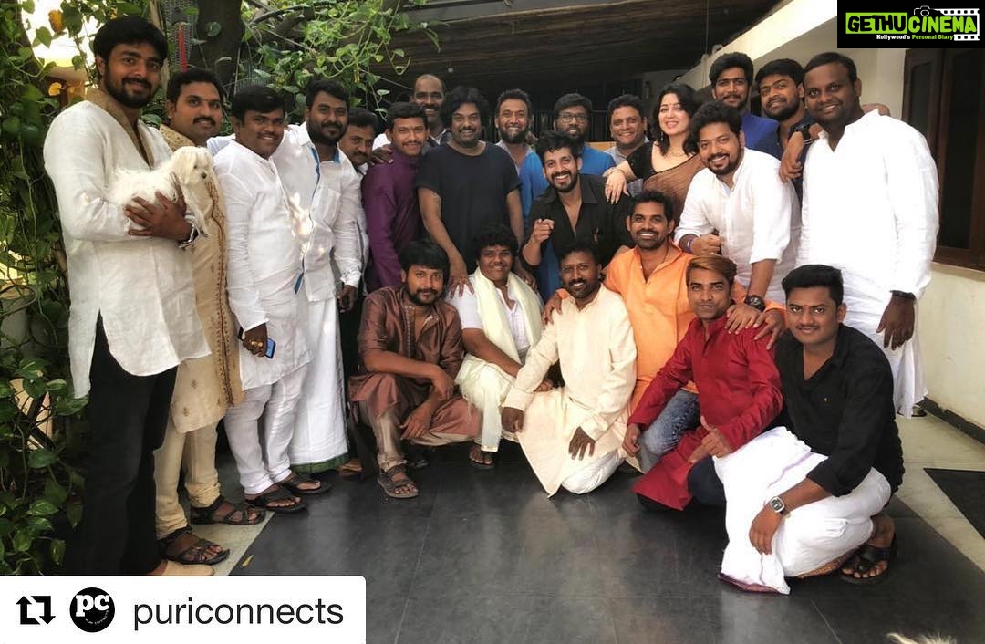 Charmy Kaur Instagram - #celebrations ❣️🎉 #Repost @puriconnects with @get_repost ・・・ The #PCFamily wishes you a very happy Diwali! 😊 @purijagannadh @charmmekaur #PuriConnects #PcTeam Hyderabad