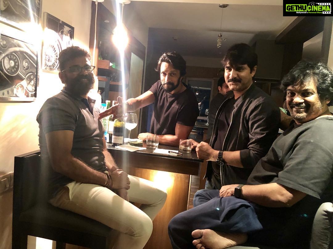 Charmy Kaur Instagram - Night night ... #fun #night .. #film #industry #togetherness ❣️ Hyderabad