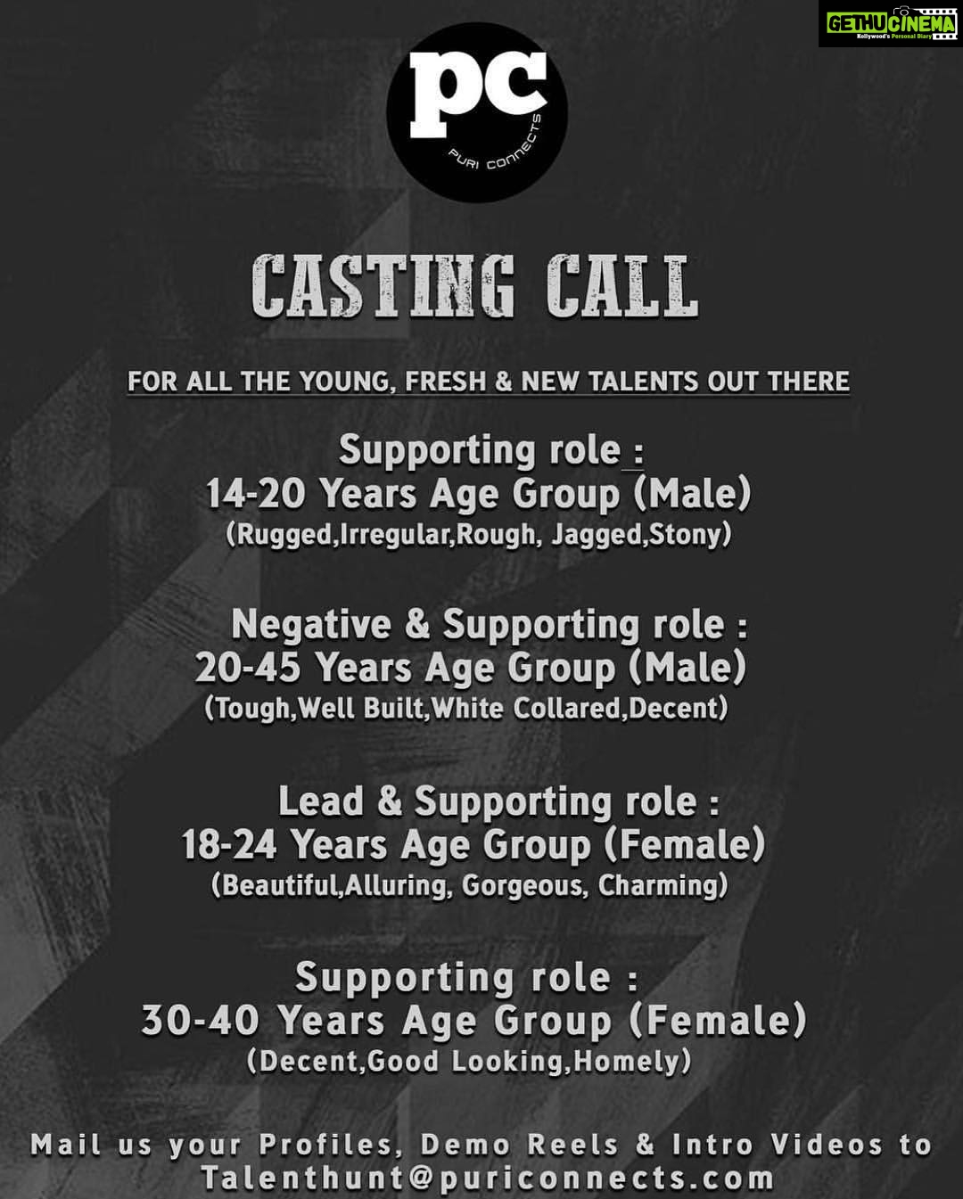 Charmy Kaur Instagram - Come on all u talented people out there .. great opportunity awaits ..😊 @puriconnects @purijagannadh #PC