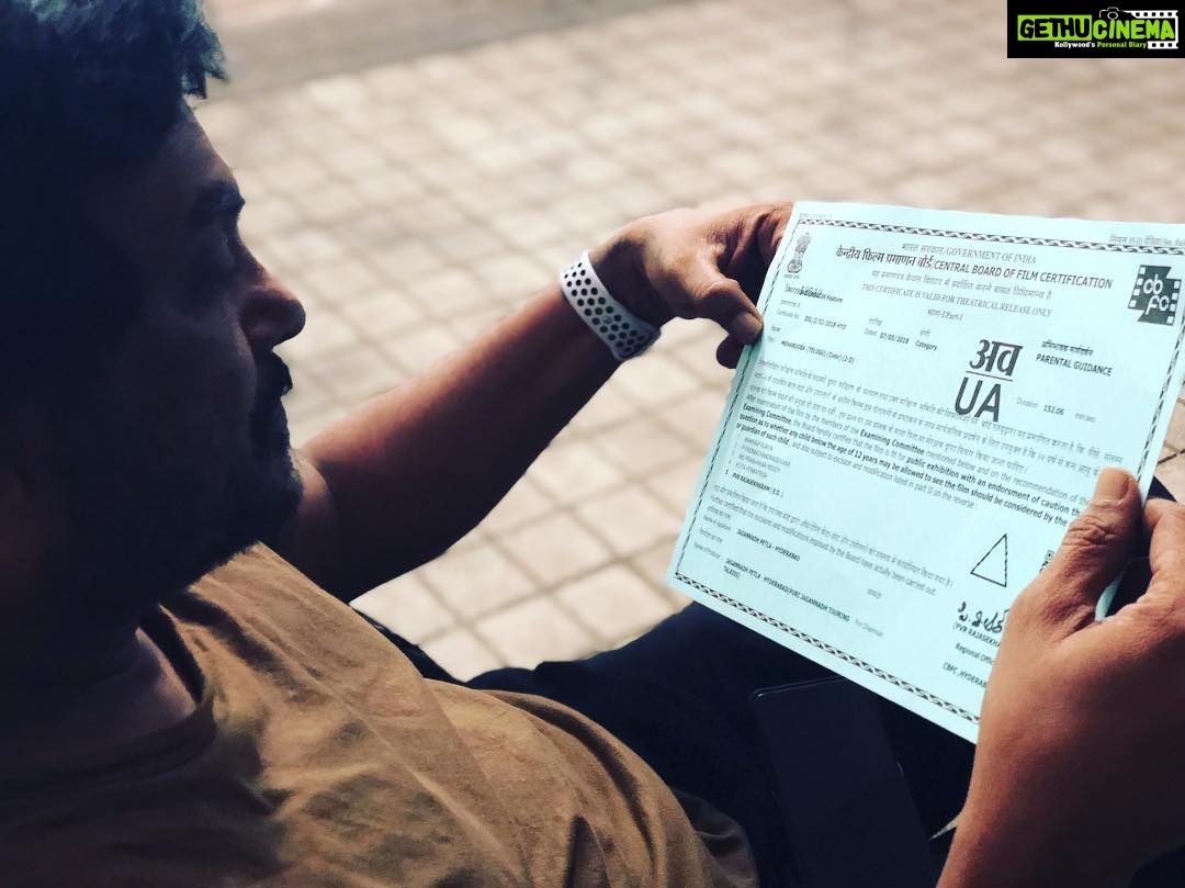 Charmy Kaur Instagram - With the censor certificate 😍 #mehboobaonmay11th #proudment @purijagannadh #PCfilm