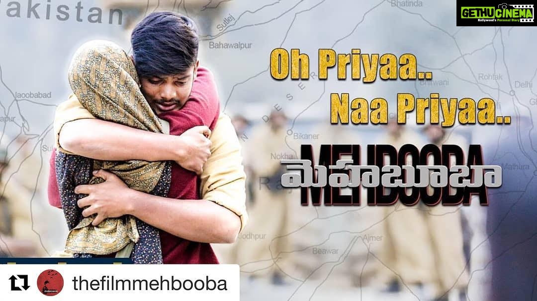 Charmy Kaur Instagram - Yaaayyyy 🤗🤗 #Repost @thefilmmehbooba with @get_repost ・・・ #Mehbooba First Single #ohpriyaanapriyaa Out now Link in Bio #Pcfilm #puri34 @purijagannadh @actorakashpuri @charmmekaur @iamnehashetty @sandychow44 @poetbb @puriconnects @vishu___reddy @vishnu_sarma @jonnytheanimator @junaid_editor @pragyadasgupta #sandeepbatra