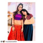 Charmy Kaur Instagram - Luv u tons 😘 my #PCgirl #Repost @musskansethi9 with @get_repost ・・・ Post shoot cuddles with @charmmekaur ma’am 🤗❤️ get well soooonest!!