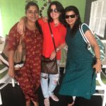 Charmy Kaur Instagram – Lunch date after ages with these  beauties @ponyprakashraj @swethakakarlapudi 🤗🤗🤗