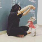 Charmy Kaur Instagram - Surprise treats in life is all that we want 😍 #item #mybaby #PC @puriconnects #workspace 😍 Hyderabad
