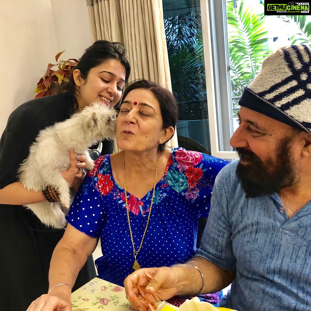 Charmy Kaur Instagram - #happyanniversary #momndad 36 years of marriage ππ they donβt manufacture these kinna products anymore πππππ love ya loads β€οΈβ€οΈβ€οΈ
