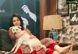 Charmy Kaur Instagram - Because he luuuuuuuvsss to get clicked 😂😂😂😘😘😘 #Darling #mybaby