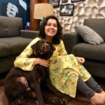 Charmy Kaur Instagram - ‪My fav work mate 😘 #Pablo #PCpet #MyBaby #PC @PuriConnects #Mehbooba work in progress ❤️‬ Hyderabad