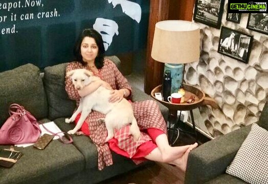 Charmy Kaur Instagram - Because he luuuuuuuvsss to get clicked 😂😂😂😘😘😘 #Darling #mybaby