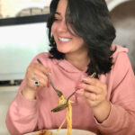 Charmy Kaur Instagram - When ur fav pasta can give u immense happiness 😍 #smallthingsmatter 😋
