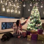 Charmy Kaur Instagram - #merrychristmas ❤️💃🏼 from @puriconnects team n ITEM ,DARLING,PABLO n MITHU too 😁😁