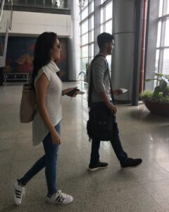Charmy Kaur Instagram - ‪Walking towards their dreams ❤️ @actorakashpuri @iamnehashetty ‪for #Mehbooba Shoot .. @PuriConnects @purijagannadh ‪#PCfilm @thefilmmehbooba