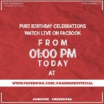 Charmy Kaur Instagram - #MEHBOOBA ❤️ Watch @purijagan's Birthday Celebration LIVE from #Cave 👉 goo.gl/DZDsRw @purijagannadh @thefilmmehbooba @ActorAkashPuri @iamnehashetty @sandychow44 @puriconnects #HBDpuri 😁#PCfilm