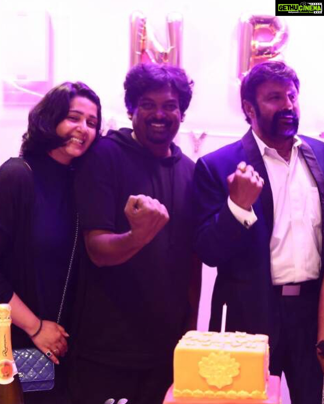 Charmy Kaur Instagram - #victory πͺπ» #blockbuster reports from everywhere ππ»thank u each n everyone for making this happen ππ»ππ»ππ» hard work pays ππ» #nbk101fever #paisavasool @purijagannadh @puriconnects @bhavyacreations @musskansethi9 @kyradutt @anuprubensmusic @shriya_saran1109 @vikramjeetvirk #PCrocks πͺπ»