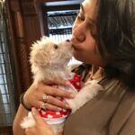 Charmy Kaur Instagram - My bundle of joy .. my 3 rd baby "ITEM" 😁he he he 😁 #puppylove