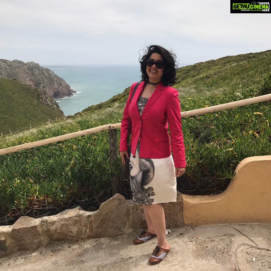 Charmy Kaur Instagram - Where Europe ENDSSSS !!! #cabodaroca #portugal #NBK101 @purijagannadh #BhavyaCreations @puriconnects #PCfilm ❤️