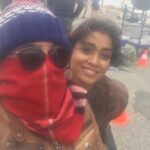 Charmy Kaur Instagram - Freezing to death 🤦🏼‍♀️ wonder how @shriya_saran1109 is surviving without the monkey cap 🤷‍♀️#portugal @purijagannadh #BhavyaCreations #NBK101 #PCfilm #PuriConnects @puriconnects