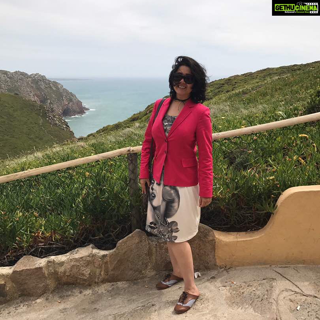 Charmy Kaur Instagram - Where Europe ENDSSSS !!! #cabodaroca #portugal #NBK101 @purijagannadh #BhavyaCreations @puriconnects #PCfilm ❤️