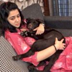 Charmy Kaur Instagram - My Pablo ❤️ #mybaby #puppylove #StressBuster #atwork #always