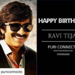 Charmy Kaur Instagram - Happy Bday masssss maharaj 🙌🏻💪🏻#Repost @puriconnects with @repostapp ・・・ ‪Wishing our pride of #PuriConnects a very happy Bday #HappyBirthdayRaviTeja ‬