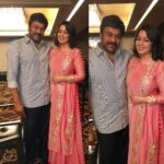 Charmy Kaur Instagram - ‪With the man 😍#chiru150 #success ‬
