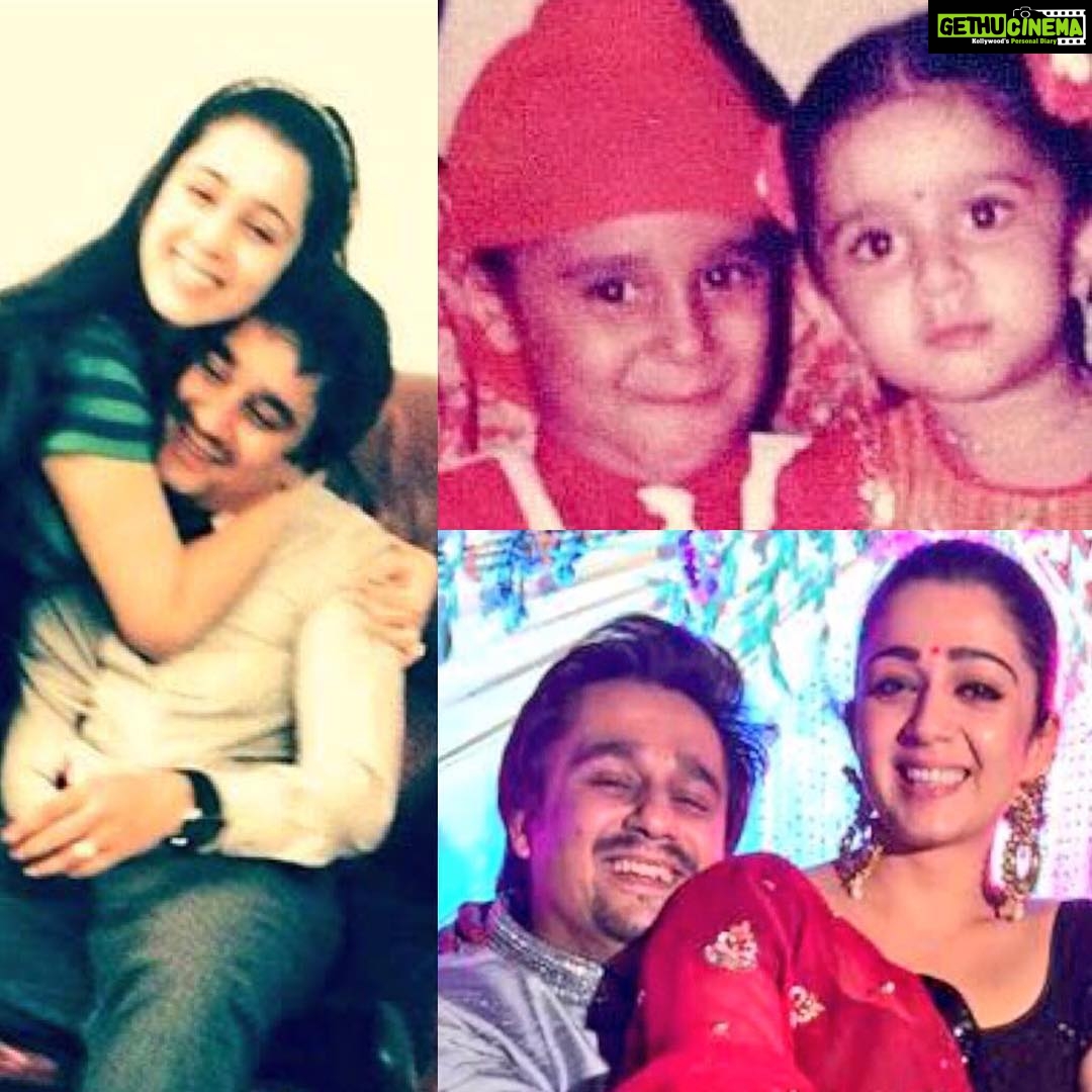 Charmy Kaur Instagram - Happy best bday my little (big ) #bro @mithimax have been the greatest support to me in my #life #career .. let's party 🎉👻💃🏻