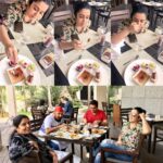 Charmy Kaur Instagram - My mom n dad lost 11 kgs in 5 months by doing proper diet,treat time to these 60 yrs old 😘#familylunch 😂but y am I eating so much🤔 @mithimax #impromptu