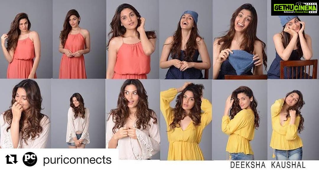 Charmy Kaur Instagram - #Repost @puriconnects with @repostapp ・・・ Introducing very talented @deekshakaushal 🤗 #Puriconnects #toabhentertainment