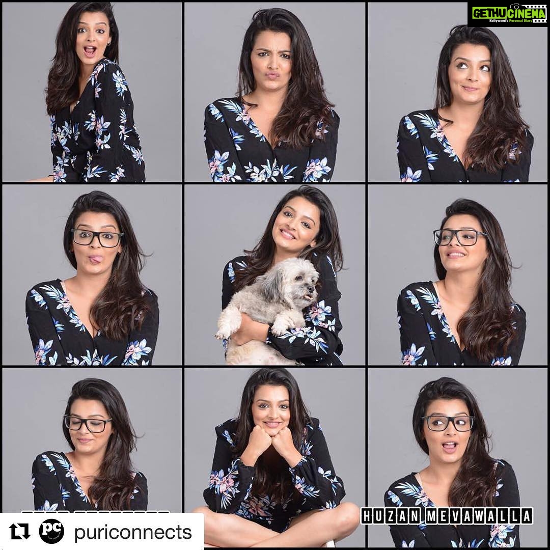 Charmy Kaur Instagram - #Repost @puriconnects with @repostapp γ»γ»γ» Our @huzanmevawalla is now killing her performance in South Indian languages at our acting n grooming classes .. all set for sum killer work πππ» #puriconnects