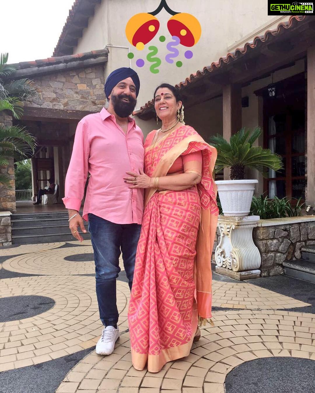 Charmy Kaur Instagram - Bday party for parents 💃🏻😘😍❤️