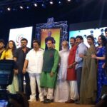 Charmy Kaur Instagram - 😍 #ManyGreatPeopleOnStage #proud 😇🙏🏻