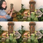 Charmy Kaur Instagram – Welcoming Ganesh Ji 1st time at our place … 😇😍❤️