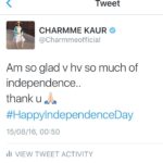 Charmy Kaur Instagram - 🙏🏻