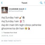 Charmy Kaur Instagram – #sunday