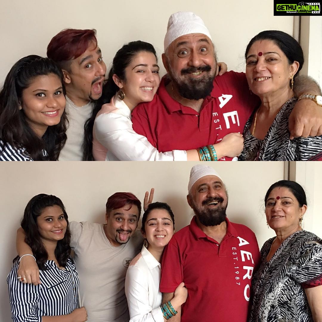 Charmy Kaur Instagram - All are actors 🙈🙈😂😂 #happyfathersday