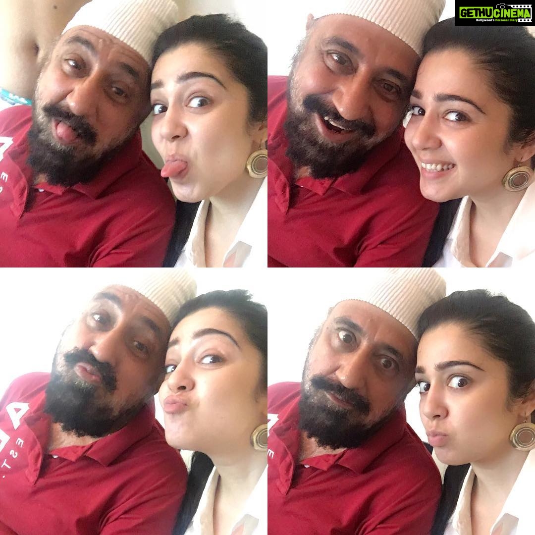 Charmy Kaur Instagram - #happyfathersday 2 actors 😂😛
