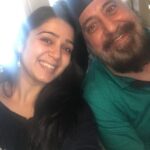 Charmy Kaur Instagram - N it begins 💃🎤🍗🍰🍟🎉🎈🎊 #HappyBirthdayCharmme 😁😁